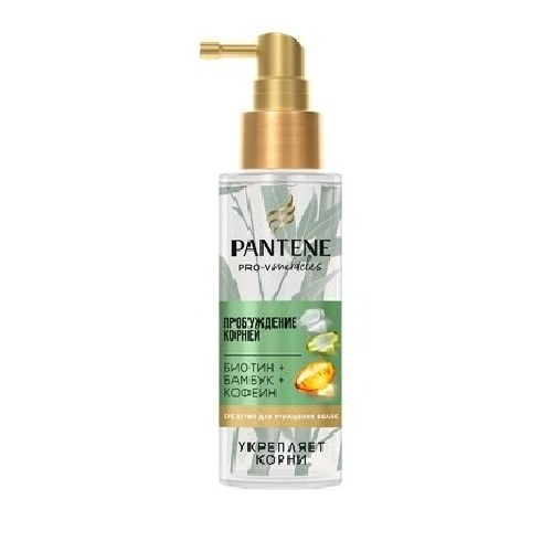 Спрей для волос Pantene "Пробуждение корней" с кофеином и биотином