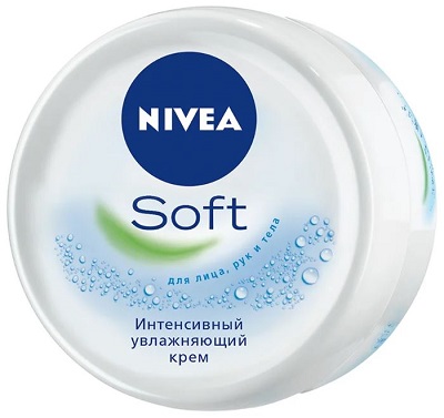 Мягкий увлажняющий крем для лица Nivea Soft